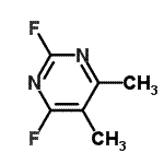 CAS 登录号：18260-62-3， 2,4-二氟-5,6-二甲基-嘧啶