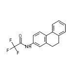 CAS 登录号：18264-89-6， N-(9,10-二氢-2-菲基)-2,2,2-三氟乙酰胺