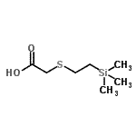 CAS#: 18269-42-6, {[2-(Trimethylsilyl)Ethyl]Sulfanyl}Acetic Acid