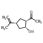 CAS#: 182700-04-5, 1-[(1S,2R,4R)-2-Hydroxy-4-Isopropenylcyclopentyl]Ethanone