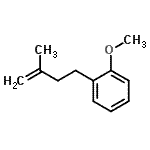 CAS#: 18272-85-0, 1-Methoxy-2-(3-Methyl-3-Buten-1-Yl)Benzene