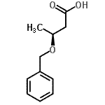 CAS 登录号：182970-04-3， (3S)-3-(苄氧基)丁酸