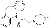 CAS 登录号：18300-61-3， 10,11-二氢-5-[3-(4-甲基-1-哌嗪基)-1-氧代丙基]-5H-二苯并[b,f]氮杂卓