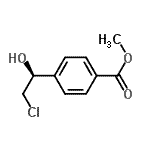 CAS#: 183058-35-7, Methyl 4-[(1S)-2-Chloro-1-Hydroxyethyl]Benzoate