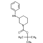 CAS#: 183207-67-2, 2-Methyl-2-Propanyl 3-Anilino-1-Piperidinecarboxylate