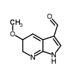CAS#: 183208-38-0, 5-Methoxy-5,6-Dihydro-1H-Pyrrolo[2,3-b]Pyridine-3-Carbaldehyde