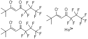 CAS#: 18323-97-2, Holmium Tris[(3Z)-6,6,7,7,8,8,8-Heptafluoro-2,2-Dimethyl-5-Oxo-3-Octen-3-Olate]