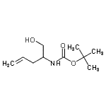 CAS#: 183247-77-0, 2-Methyl-2-Propanyl (1-Hydroxy-4-Penten-2-Yl)Carbamate