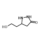 CAS#: 183282-56-6, 5-(2-Hydroxyethyl)-3-Pyrazolidinone