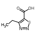 CAS#: 183302-40-1, 4-Ethyl-1,2,3-Thiadiazole-5-Carboxylic Acid