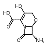 CAS#: 183383-59-7, (6R,7S)-7-Amino-3-Hydroxy-8-Oxo-5-Oxa-1-Azabicyclo[4.2.0]Oct-2-Ene-2-Carboxylic Acid