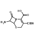 CAS#: 183383-74-6, 7-Amino-3-Cyano-8-Oxo-5-Oxa-1-Azabicyclo[4.2.0]Oct-2-Ene-2-Carboxylic Acid