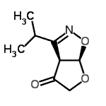 CAS#: 183385-65-1, (3aS,6aR)-3-Isopropyl-3A,6A-Dihydrofuro[3,2-d][1,2]Oxazol-4(5H)-One