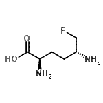 CAS 登录号：183507-99-5， (5R)-5-氨基-6-氟-D-正亮氨酸