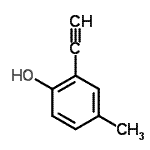 CAS#: 183589-14-2, 2-Ethynyl-4-Methylphenol