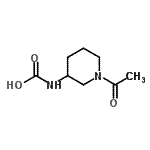 CAS 登录号：183591-09-5， (1-乙酰基-3-哌啶基)氨基甲酸