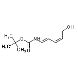 CAS#: 183622-07-3, 2-Methyl-2-Propanyl [(1E,3Z)-5-Hydroxy-1,3-Pentadien-1-Yl]Carbamate