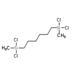 CAS 登录号：18395-97-6， 1,6-己烷二基二[二氯(甲基)硅烷]