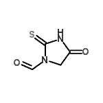 CAS#: 183963-94-2, 4-Oxo-2-Thioxo-1-Imidazolidinecarbaldehyde