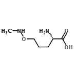 CAS 登录号：183994-92-5， 5-[(甲基氨基)氧基]-L-正缬氨酸