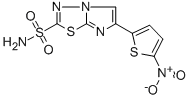 CAS#: 183999-60-2, 6-(5-Nitrothiophen-2-Yl)Imidazo[1,2-d][1,3,4]Thiadiazole-2-Sulfonamide