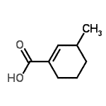 CAS#: 184032-60-8, 3-Methyl-1-Cyclohexene-1-Carboxylic Acid