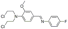 CAS#: 1841-72-1, N,N-Bis(2-Chloroethyl)-4-[(4-Fluorophenyl)Iminomethyl]-2-Methoxy-Aniline