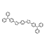 CAS#: 184101-38-0, 4,4'-[1,4-Phenylenebis(1,3,4-Oxadiazole-2,4(5H)-Diyl)]Bis(N,N-Diphenylaniline)