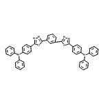 CAS#: 184101-39-1, 4,4'-(1,3-Phenylenedi-1,3,4-Oxadiazole-5,2-Diyl)Bis(N,N-Diphenylaniline)