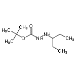 CAS#: 184177-78-4, 2-Methyl-2-Propanyl 2-(3-Pentanyl)Hydrazinecarboxylate