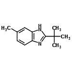 CAS#: 184226-80-0, 6-Methyl-2-(2-Methyl-2-Propanyl)-1H-Benzimidazole