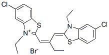 CAS#: 18426-56-7, 5-Chloro-2-[2-[(5-Chloro-3-Ethyl-3H-Benzothiazol-2-Ylidene)Methyl]But-1-Enyl]-3-Ethylbenzothiazolium Bromide