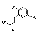 CAS#: 18433-98-2, 2,5-Dimethyl-3-(3-Methylbutyl)Pyrazine