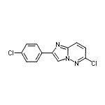 CAS#: 1844-56-0, 6-Chloro-2-(4-Chlorophenyl)Imidazo[1,2-b]Pyridazine