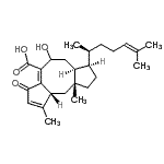 CAS#: 18456-04-7, 8-Hydroxy-5-oxoophiobola-3,6,19-trien-25-oic acid