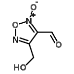 CAS#: 184581-06-4, 4-(Hydroxymethyl)-1,2,5-Oxadiazole-3-Carbaldehyde 2-Oxide