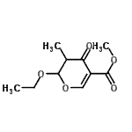 CAS#: 184719-43-5, Methyl 2-Ethoxy-3-Methyl-4-Oxo-3,4-Dihydro-2H-Pyran-5-Carboxylate