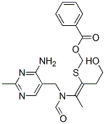 CAS#: 18481-26-0, 4-[(4-Amino-2-Methyl-5-Pyrimidinylmethyl)(Formyl)Amino]-3-(2-Hydroxyethyl)-2-Thiapent-3-Enyl Benzoate