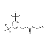 CAS 登录号：184969-50-4， 乙基3-[3,5-二(三氟甲基)苯基]丙酸酯