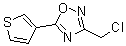 CAS 登录号：184970-24-9， 3-(氯甲基)-5-(3-噻吩基)-1,2,4-恶二唑