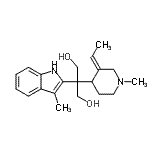 CAS 登录号：1850-32-4， 2-[(3Z)-3-亚乙基-1-甲基-4-哌啶基]-2-(3-甲基-1H-吲哚-2-基)-1,3-丙烷二醇
