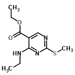 CAS 登录号：185040-33-9， 乙基4-(乙基氨基)-2-(甲硫基)-5-嘧啶羧酸酯