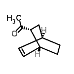 CAS 登录号：185303-22-4， 1-[(1R,2R,4R)-双环[2.2.2]辛-5-烯-2-基]乙酮
