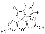 CAS#: 185318-74-5, 4,5,6,7-Tetrafluoro-3',6'-Dihydroxy-Spiro[Isobenzofuran-1(3H),9'-[9H]Xanthen]-3-One