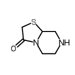 CAS#: 185380-75-0, Tetrahydro-5H-[1,3]Thiazolo[3,2-a]Pyrazin-3(2H)-One