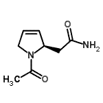 CAS#: 185410-96-2, 2-[(2R)-1-Acetyl-2,5-Dihydro-1H-Pyrrol-2-Yl]Acetamide