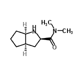 CAS#: 185420-82-0, (2R,3aR,6aR)-N,N-Dimethyloctahydrocyclopenta[b]Pyrrole-2-Carboxamide