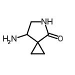 CAS#: 185421-97-0, 4-Amino-6-Azaspiro[2.4]Heptan-7-One