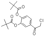CAS#: 185448-73-1, 2-Chloro-3',4'-Bis(Pivaloyloxy)Acetophenone