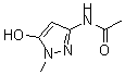 CAS 登录号：185451-40-5， N-(5-羟基-1-甲基-1H-吡唑-3-基)-乙酰胺